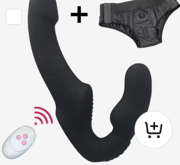 Remote Control Strapless Strap-On